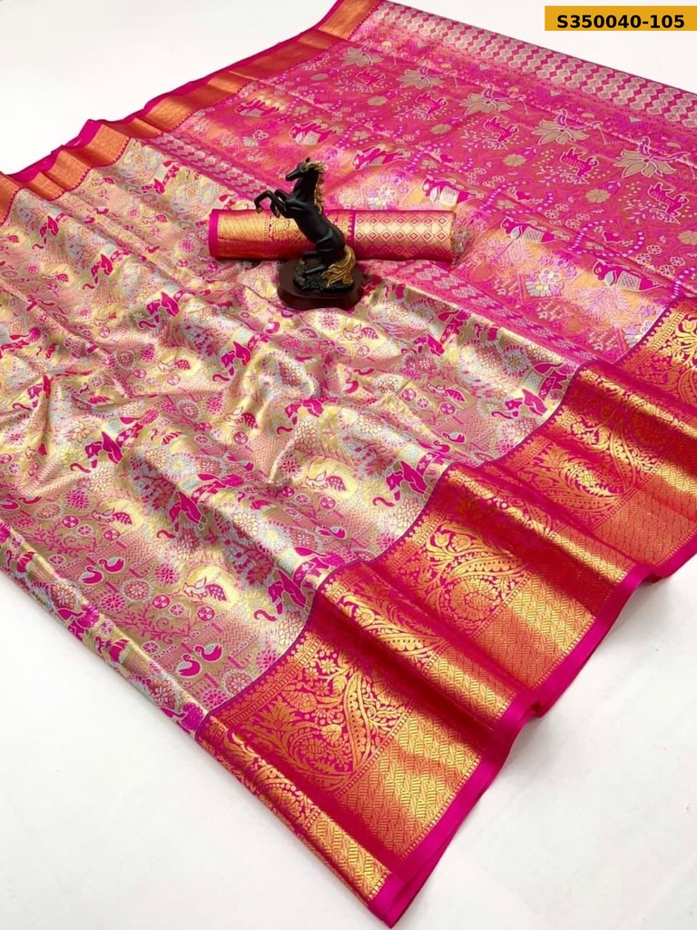 Fancy Kanjivaram Silk Saree