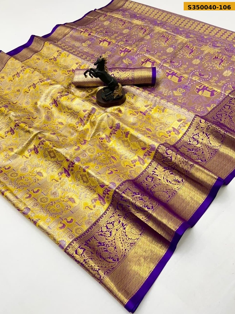Fancy Kanjivaram Silk Saree