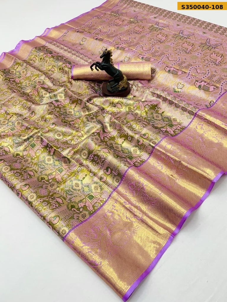 Fancy Kanjivaram Silk Saree