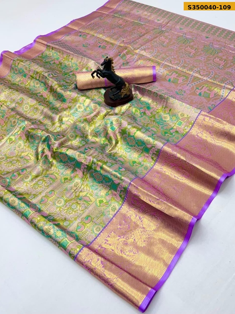 Fancy Kanjivaram Silk Saree