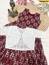 Fancy Soft Muslin Silk Max with Overcoat