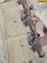 Fancy Ruby Muga Cotton saree