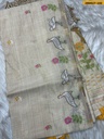 Fancy Mansi Muga cotton saree
