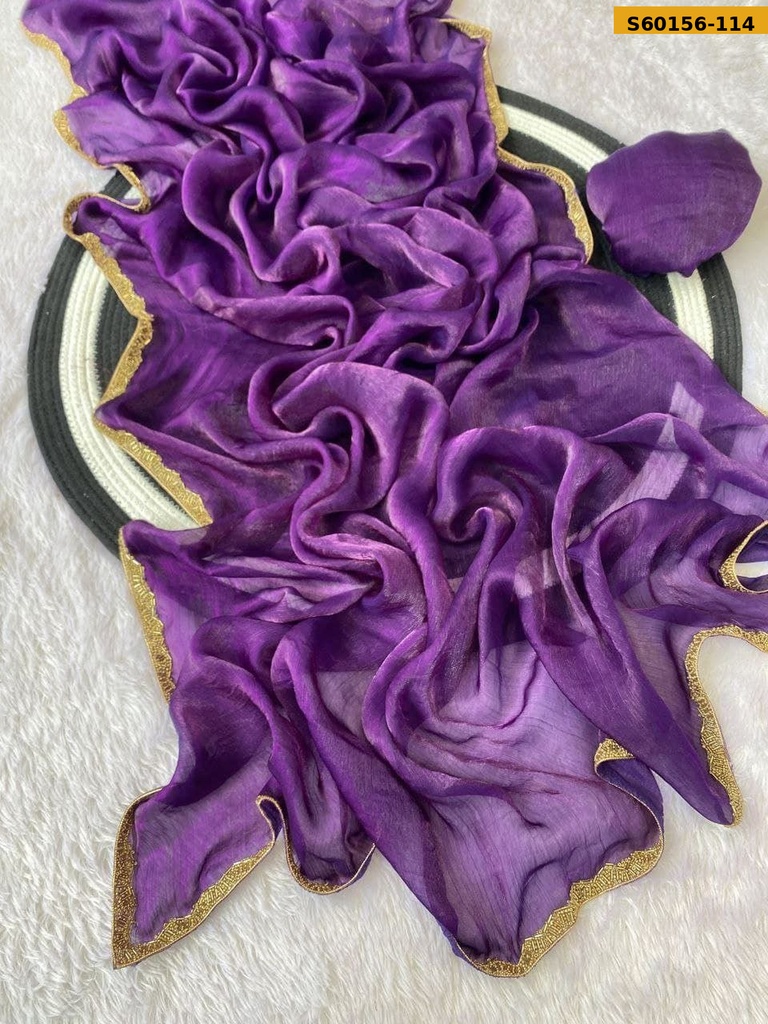 Fancy Soft Fendy Chiffon Saree