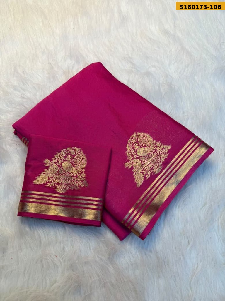 Fancy Viscose Georgette Saree