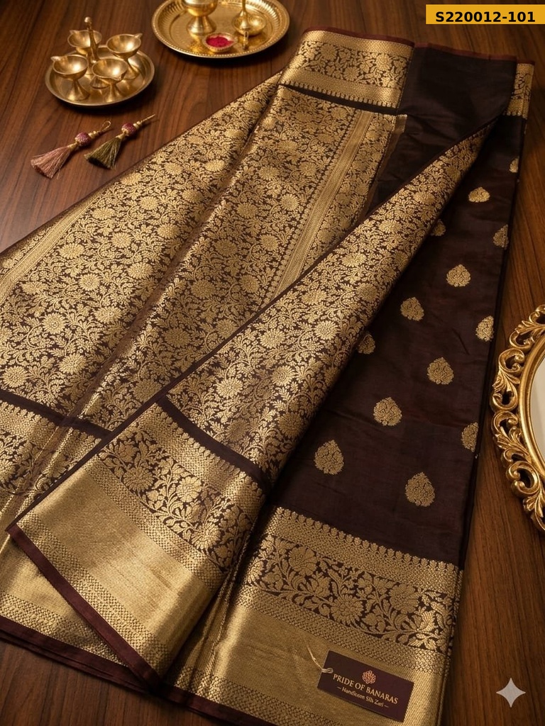 Banarasi Semi Katan Soft Silk Sarees