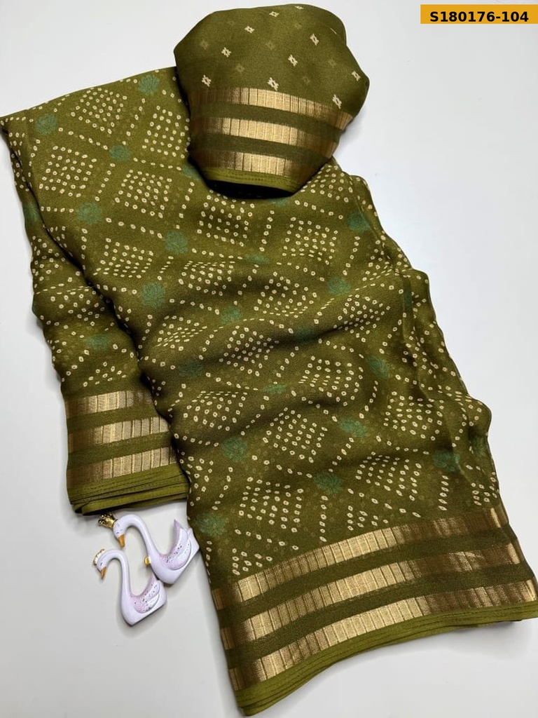 Fancy Georgette Saree