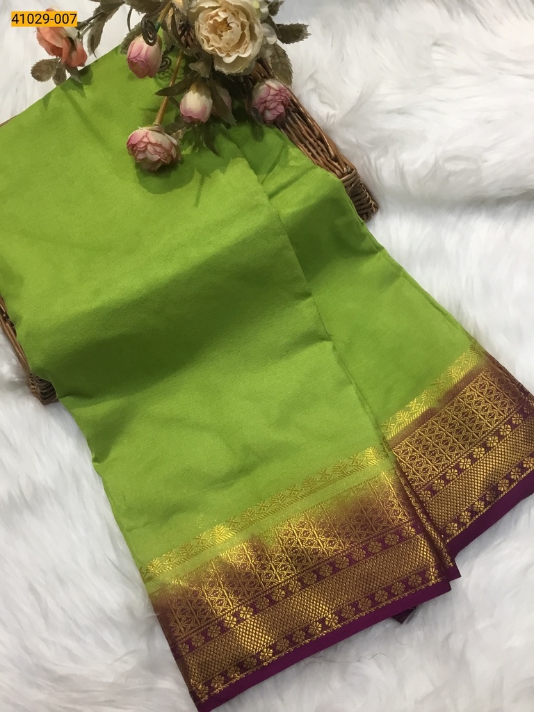 Fancy Mysore Silk Saree