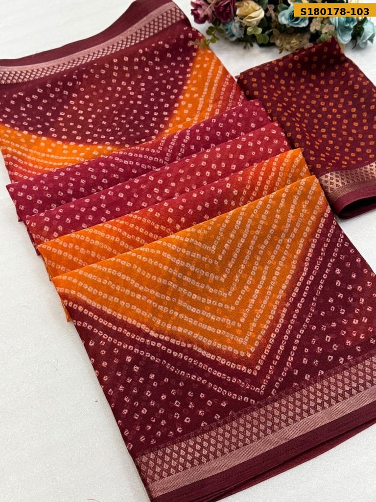 Fancy Soft Dola Silk Saree