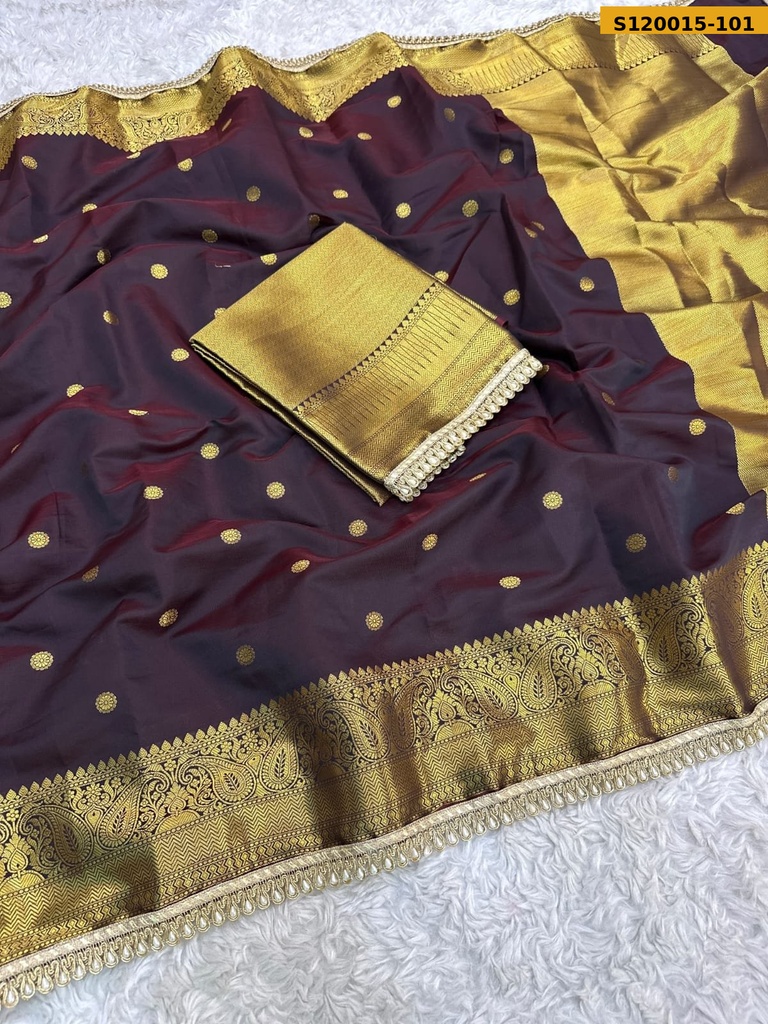 Banarasi Semi Katan Soft Silk Saree