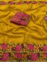Fancy Nc Moss Silk Saree