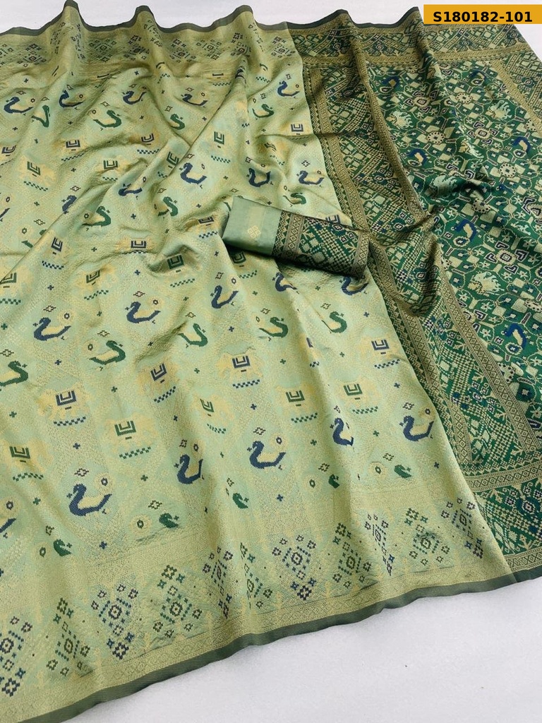 Fancy Patola Banarasi Silk Saree