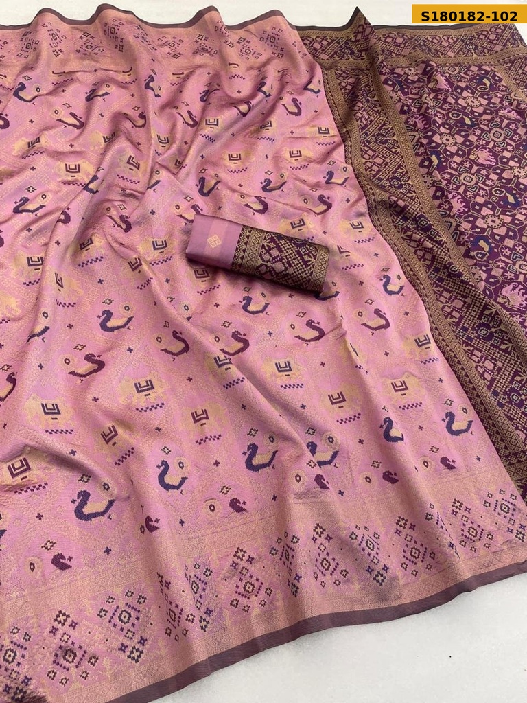 Fancy Patola Banarasi Silk Saree