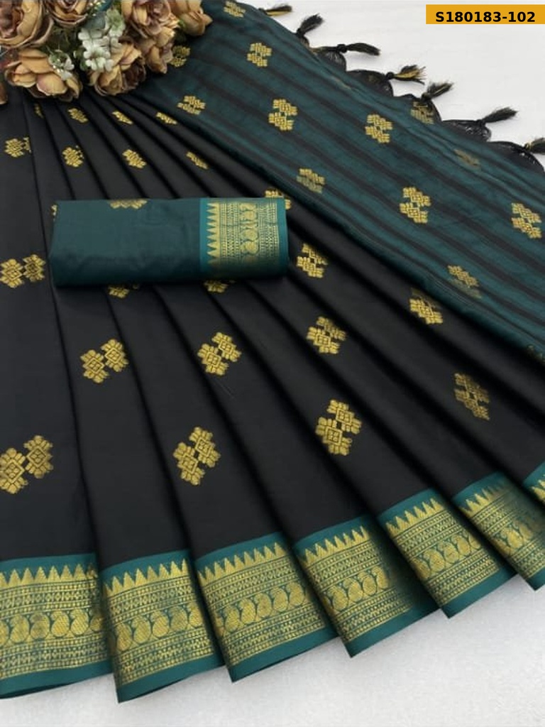 Fancy Aura Silk Saree