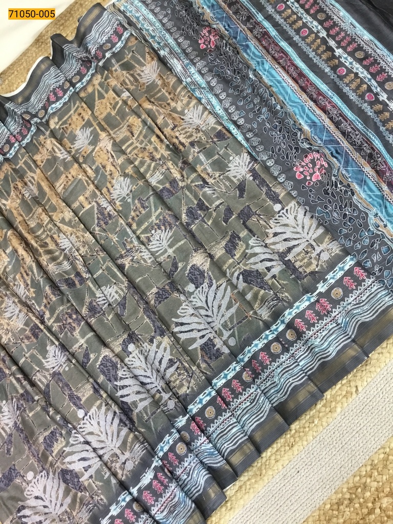 Fancy Mulmul Silk Saree