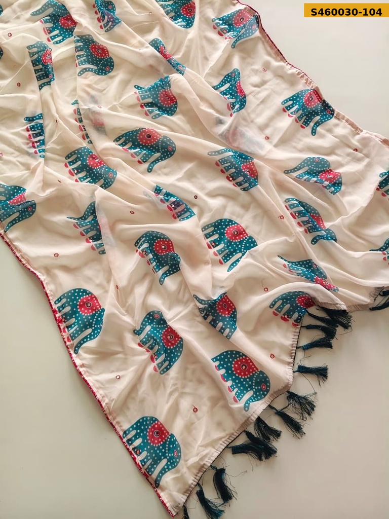 Fancy Georgette Saree