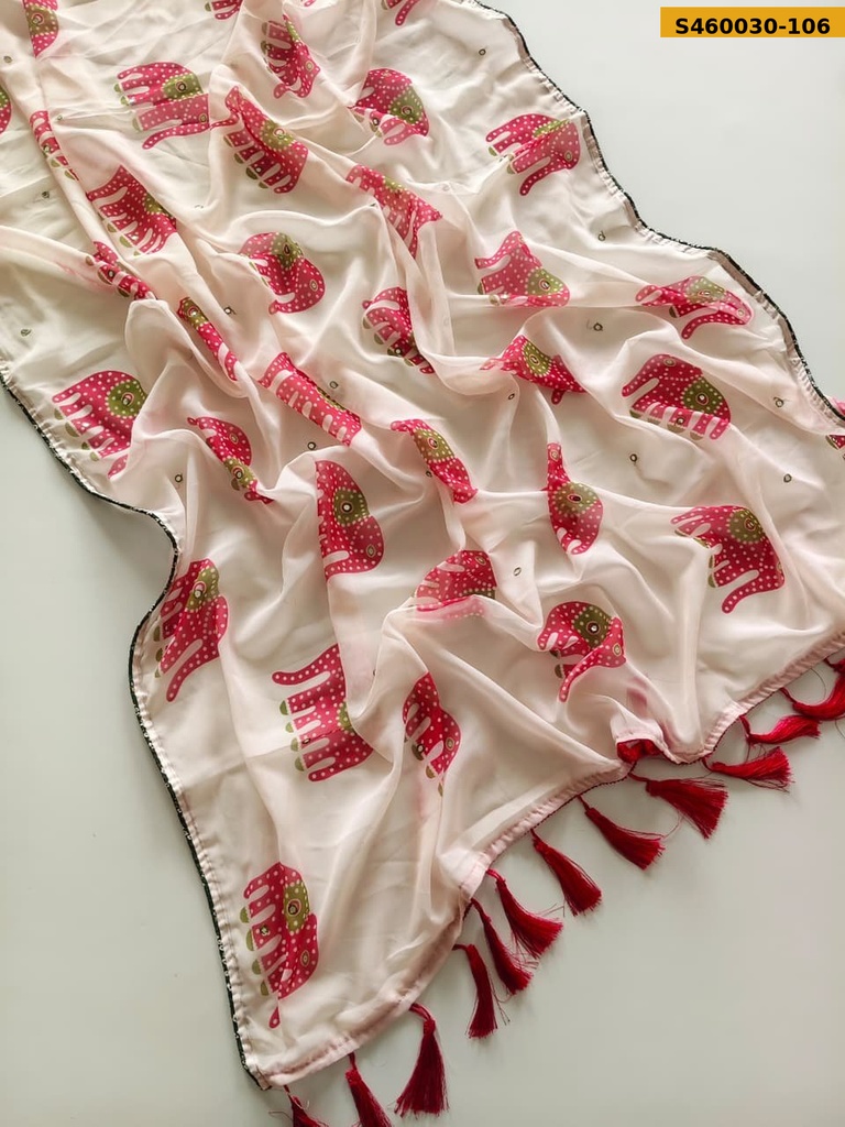 Fancy Georgette Saree
