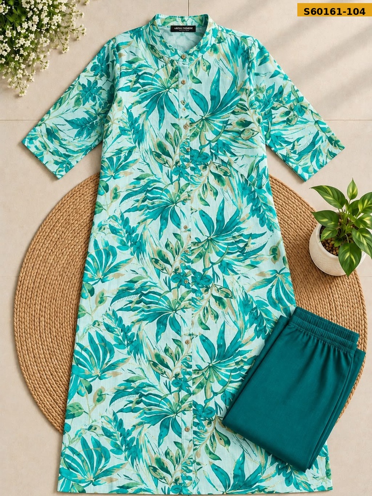 Fancy Cotton Aline Coord Set