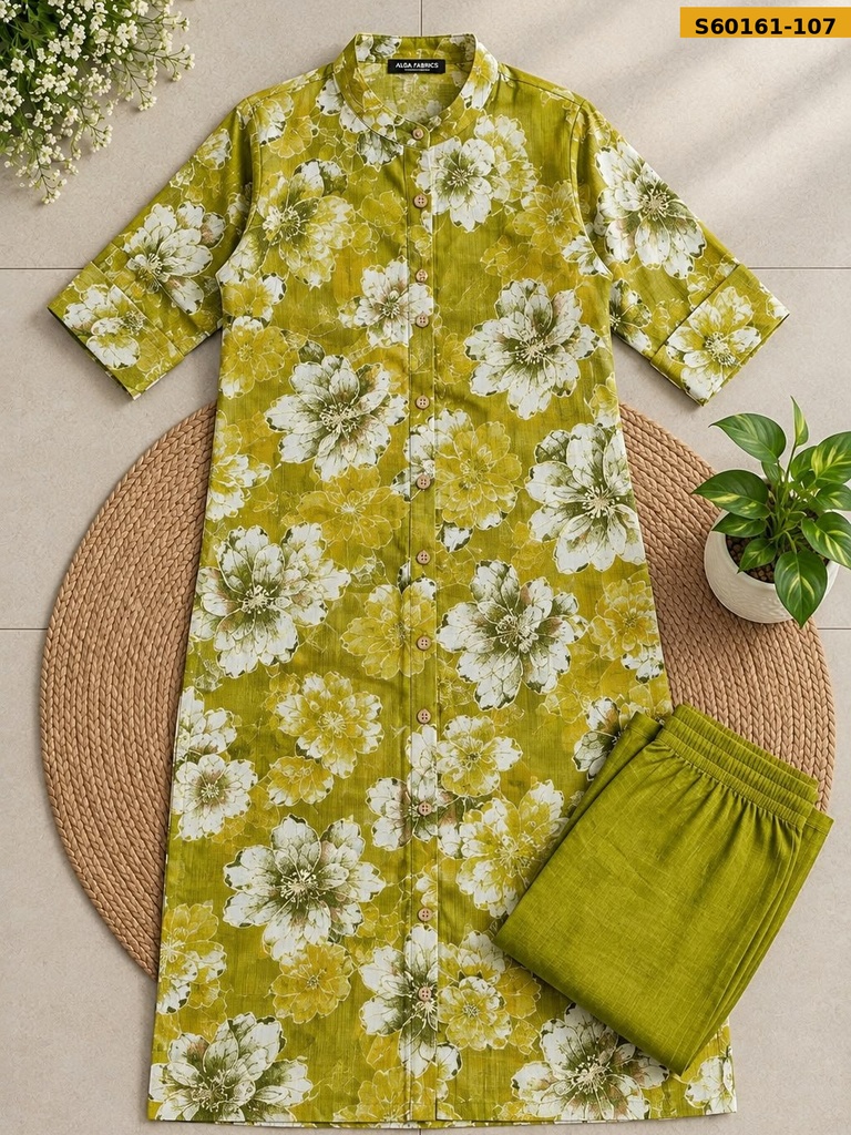 Fancy Cotton Aline Coord Set
