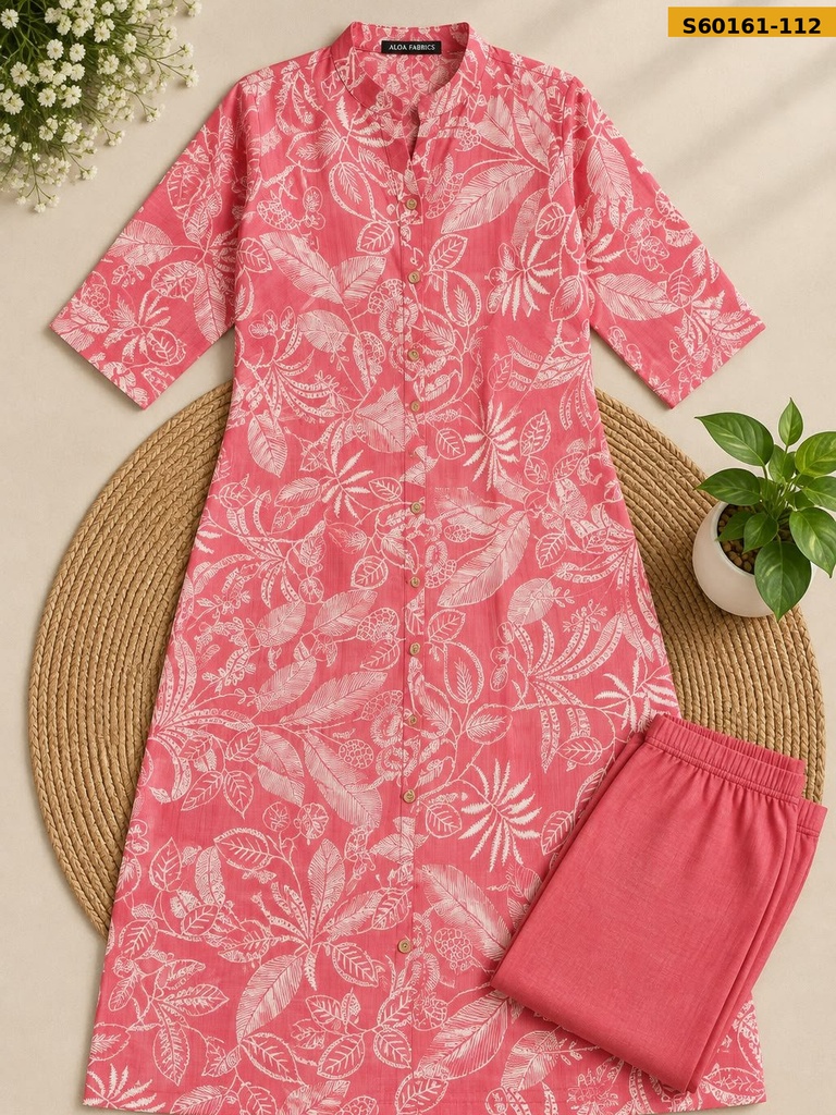 Fancy Cotton Aline Coord Set