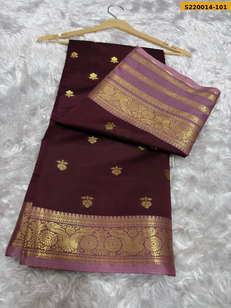Banarasi Semi Katan Soft Silk Saree