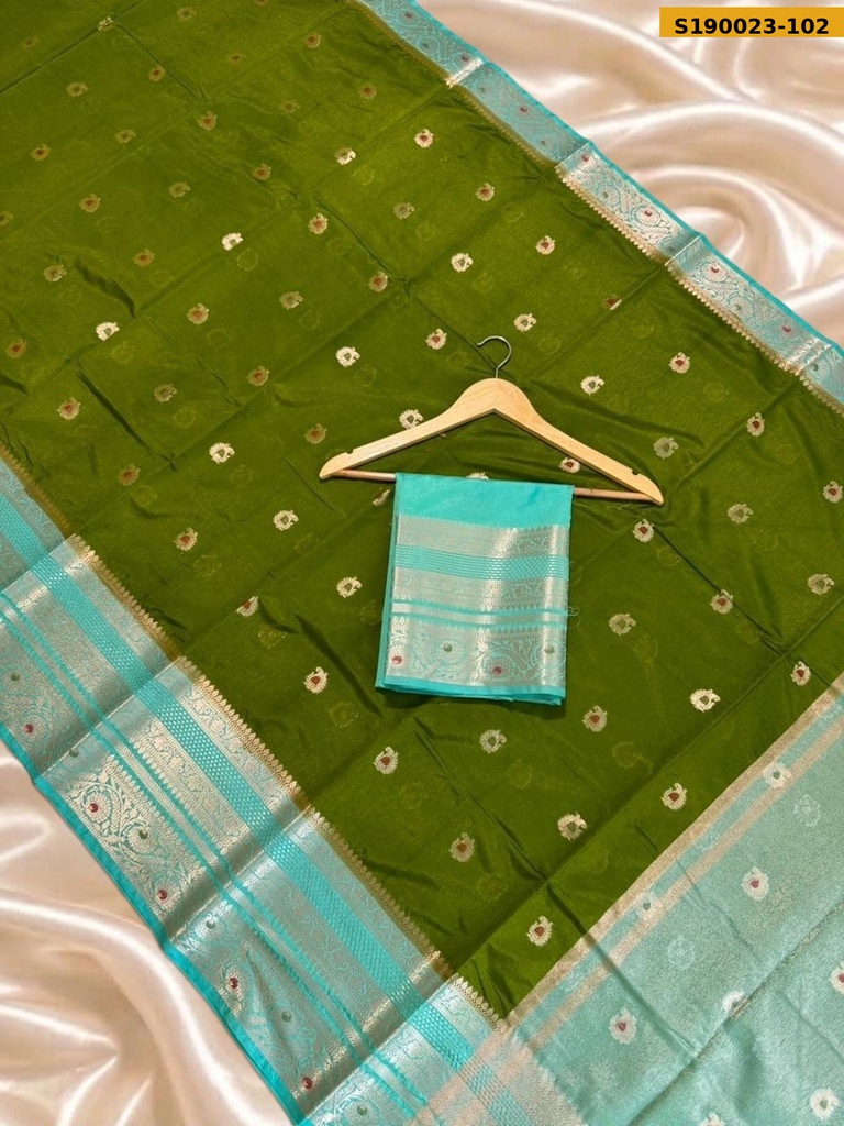 Banarasi Raw Mango Saree