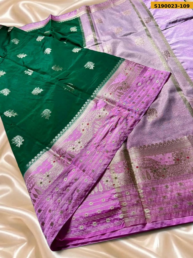 Banarasi Raw Mango Saree