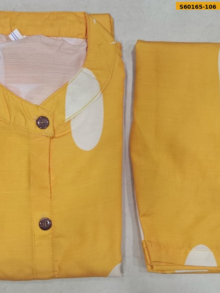 Fancy Rayon Slub Coord Set