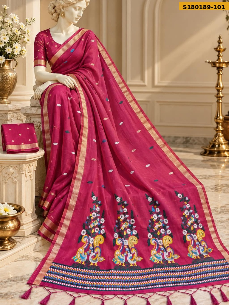 Fancy Cotton Saree