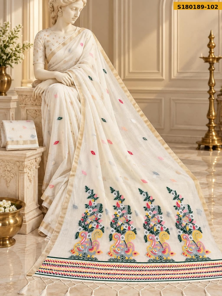 Fancy Cotton Saree