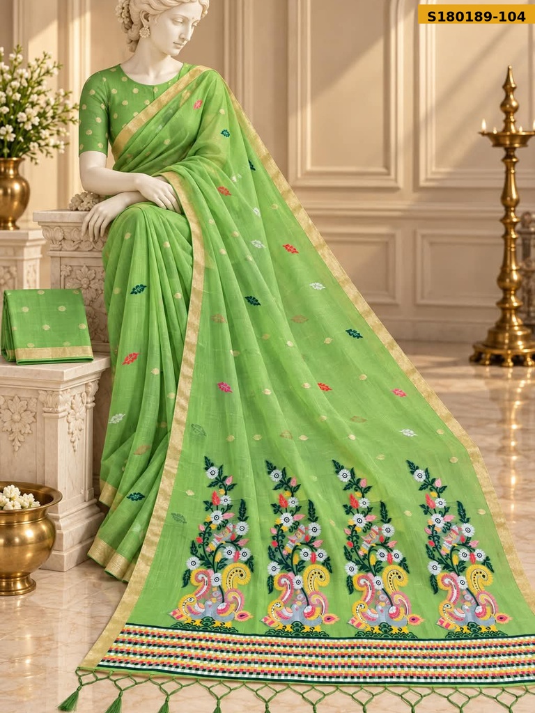 Fancy Cotton Saree