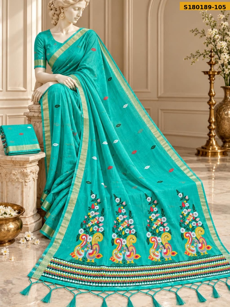 Fancy Cotton Saree