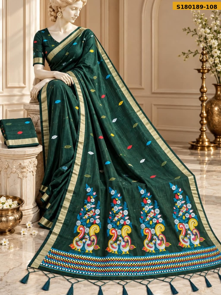 Fancy Cotton Saree