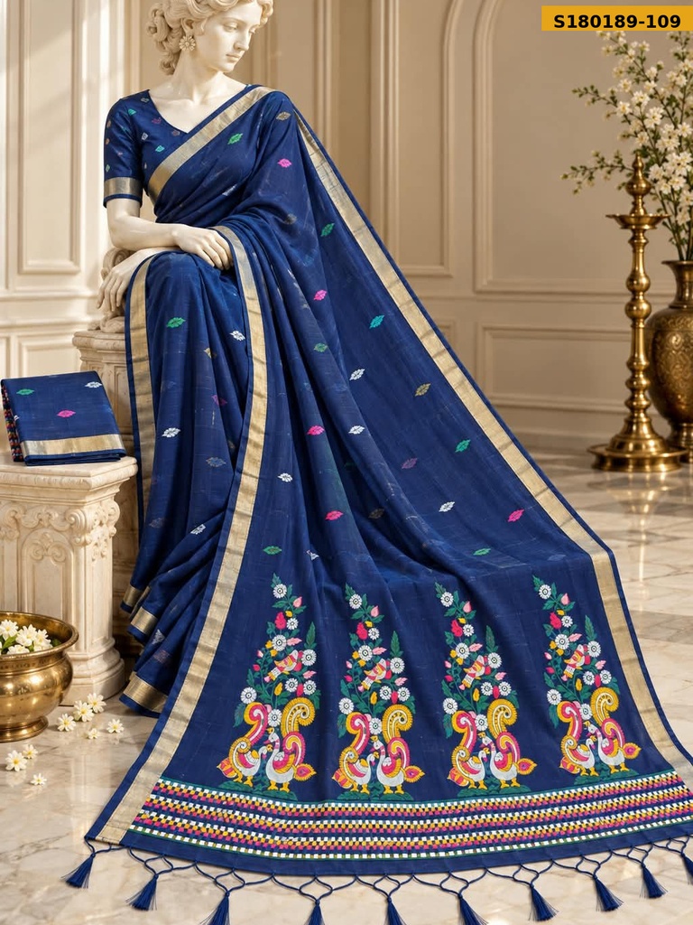 Fancy Cotton Saree