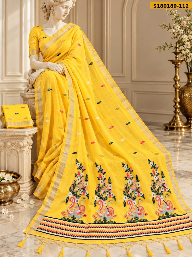 Fancy Cotton Saree