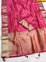 Fancy Banarasi Organza Silk Saree