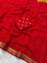 Fancy Viscose Georgette  Saree