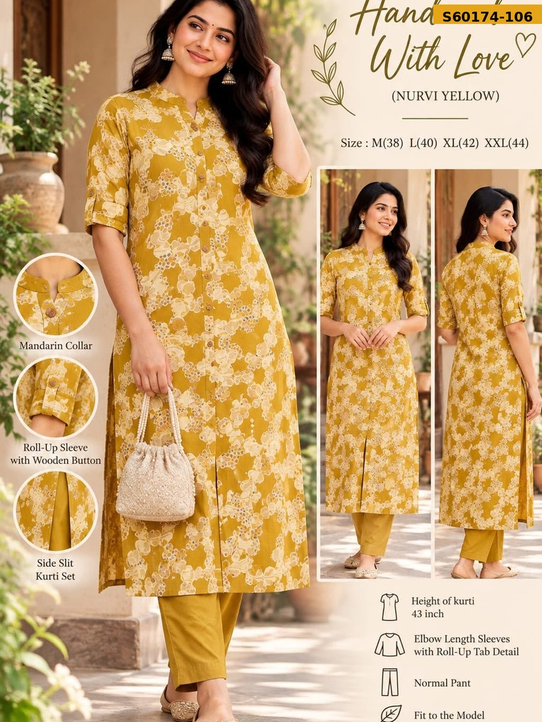 Fancy Mix Cotton Coord Set