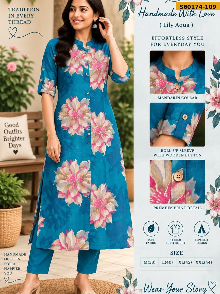 Fancy Mix Cotton Coord Set
