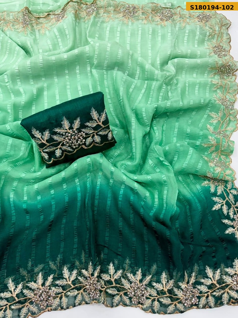Fancy Soft Georgette Saree