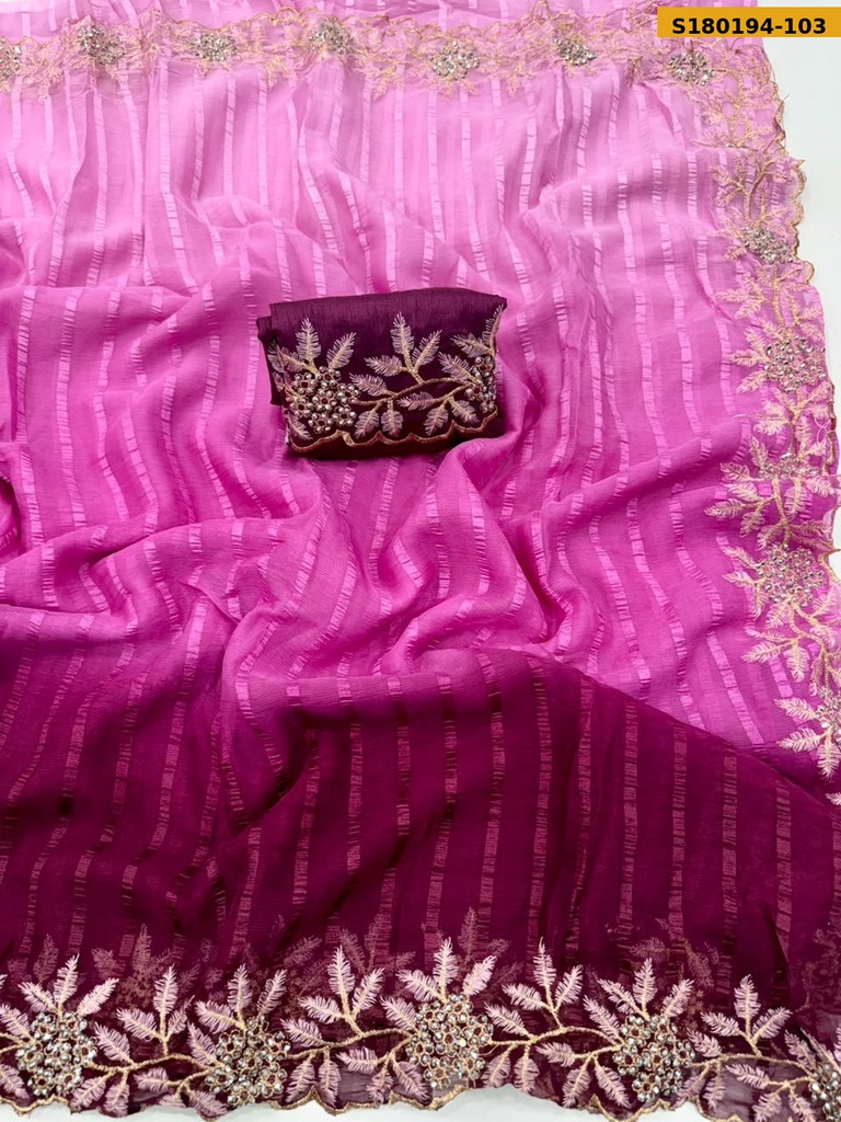 Fancy Soft Georgette Saree