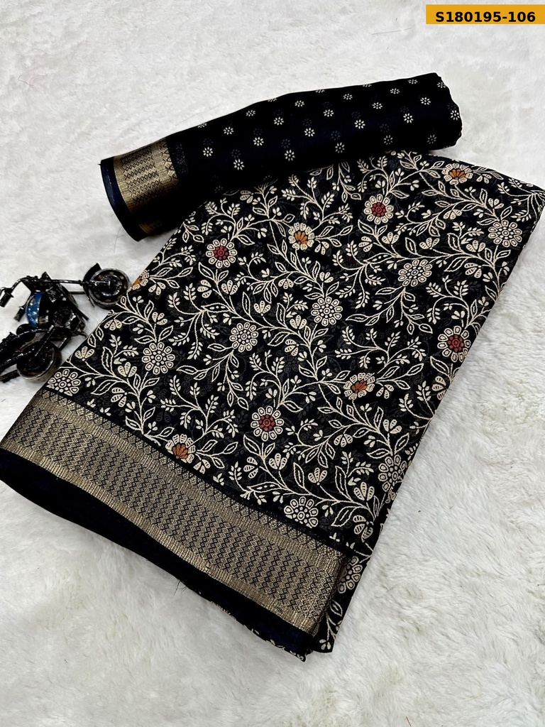 Fancy  Georgette Saree