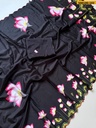 Fancy Soft Chinnon Saree