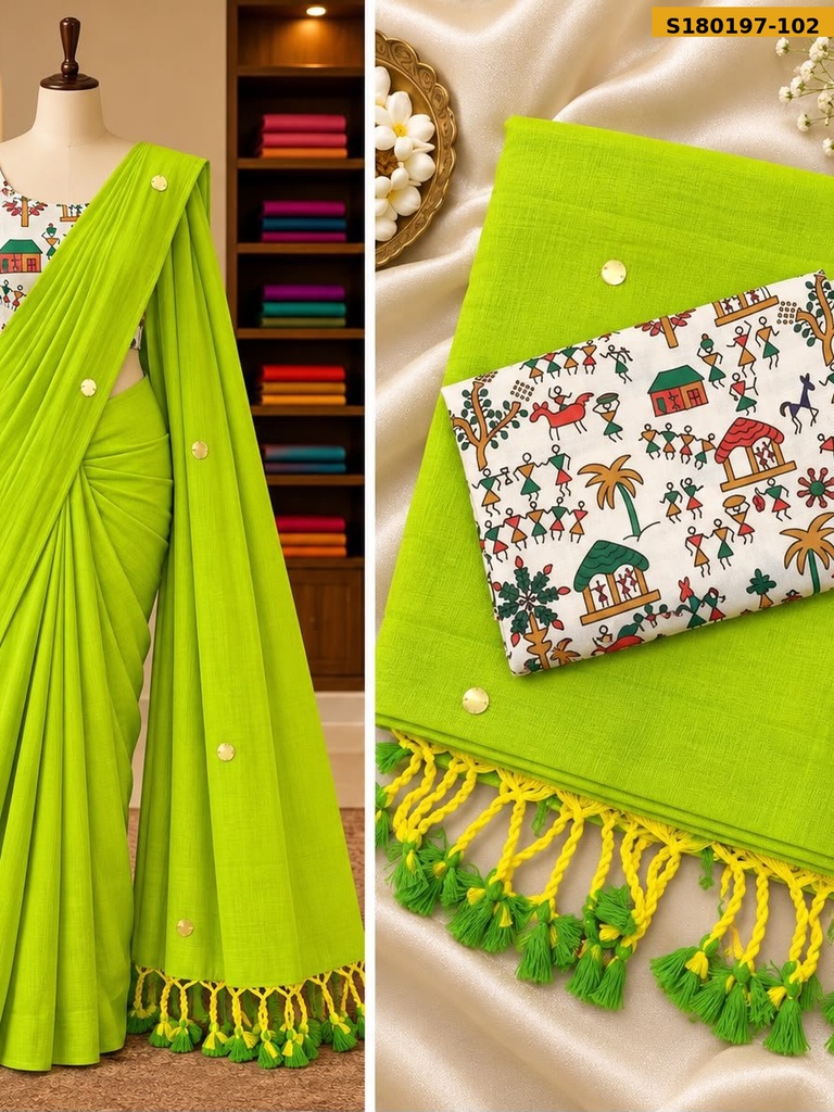 Khadi Cotton Saree