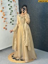 Fancy Kabana Handwork Gown With Dupatta