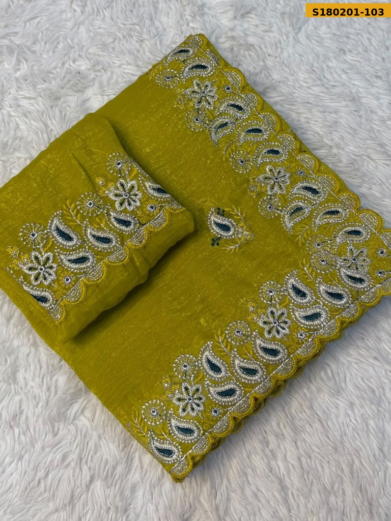 Fancy Crush Silk Saree
