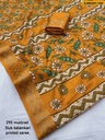 Fancy Soft Silk Slub Woven Saree