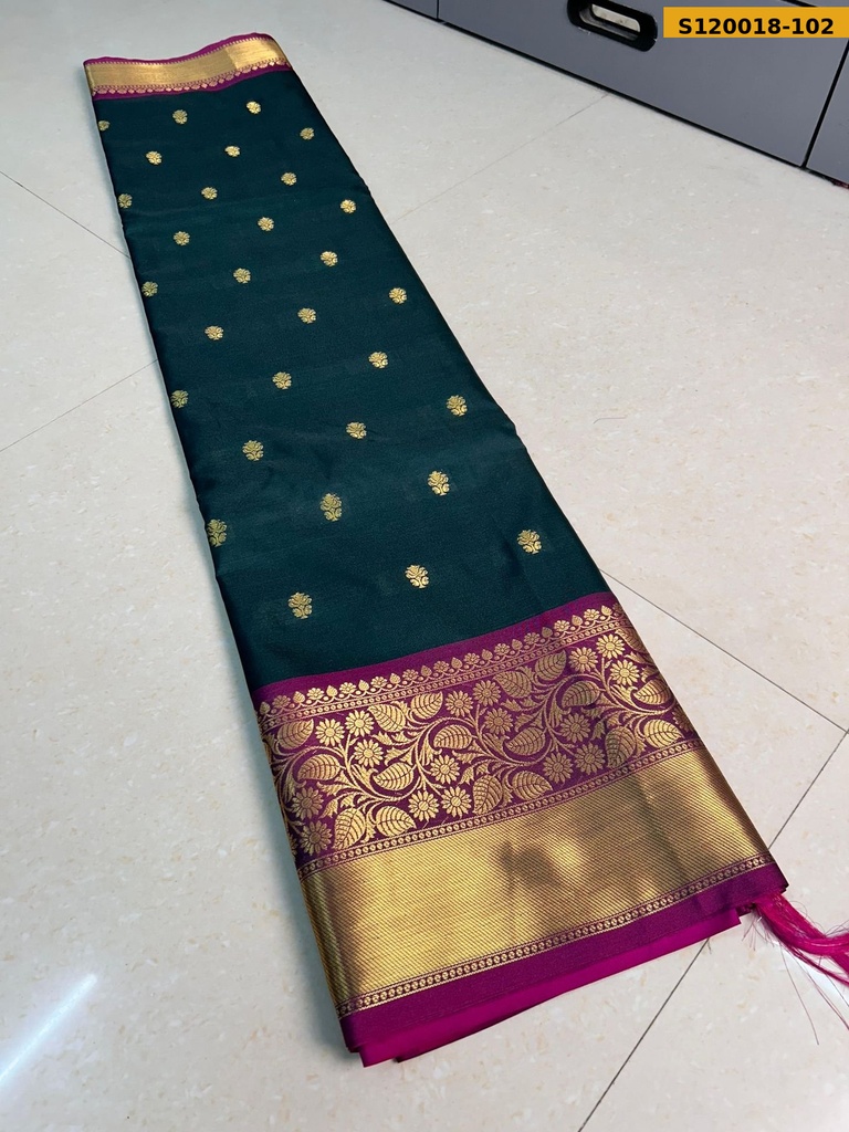 Banarasi Semi Katan Soft Silk Saree