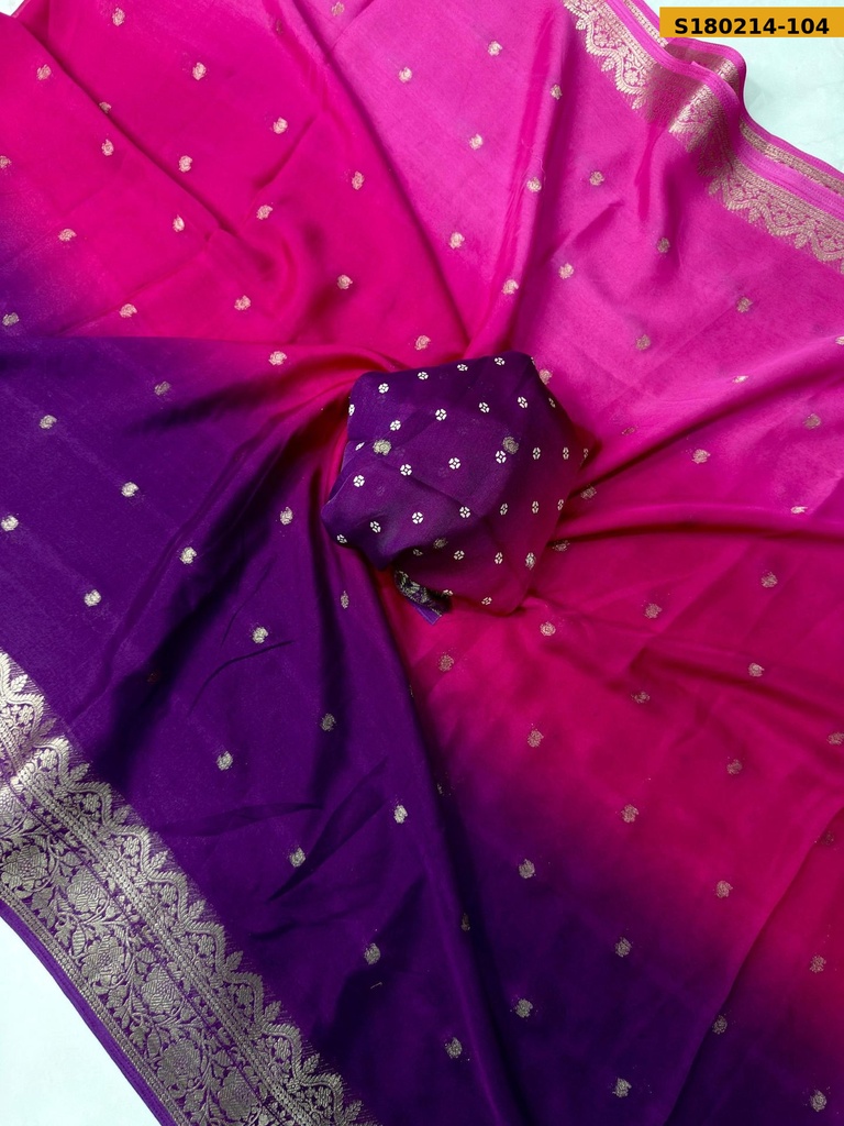 Fancy Crepe Silk Saree