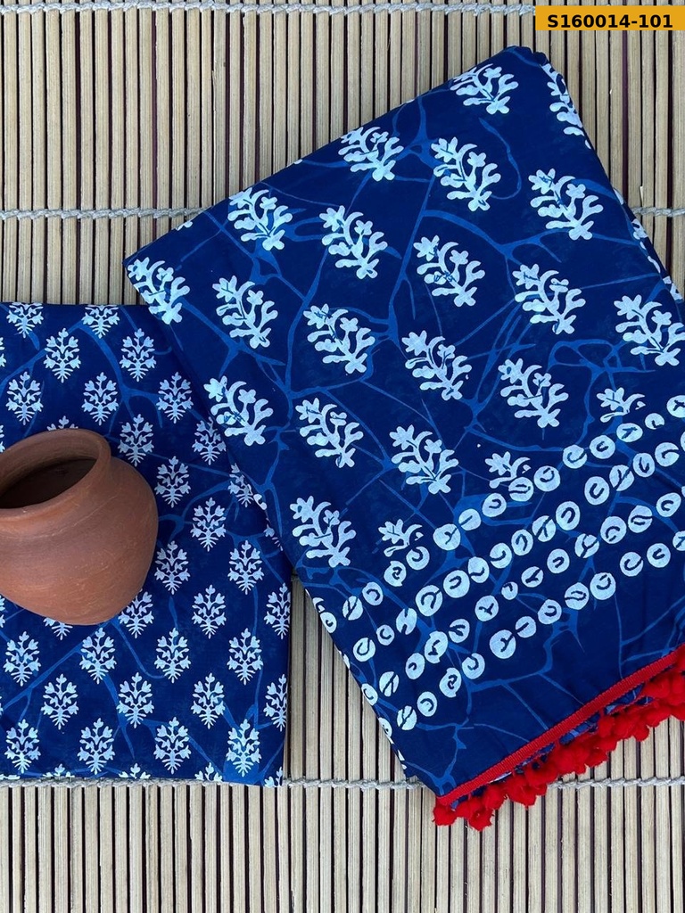 Mulmul Cotton Saree